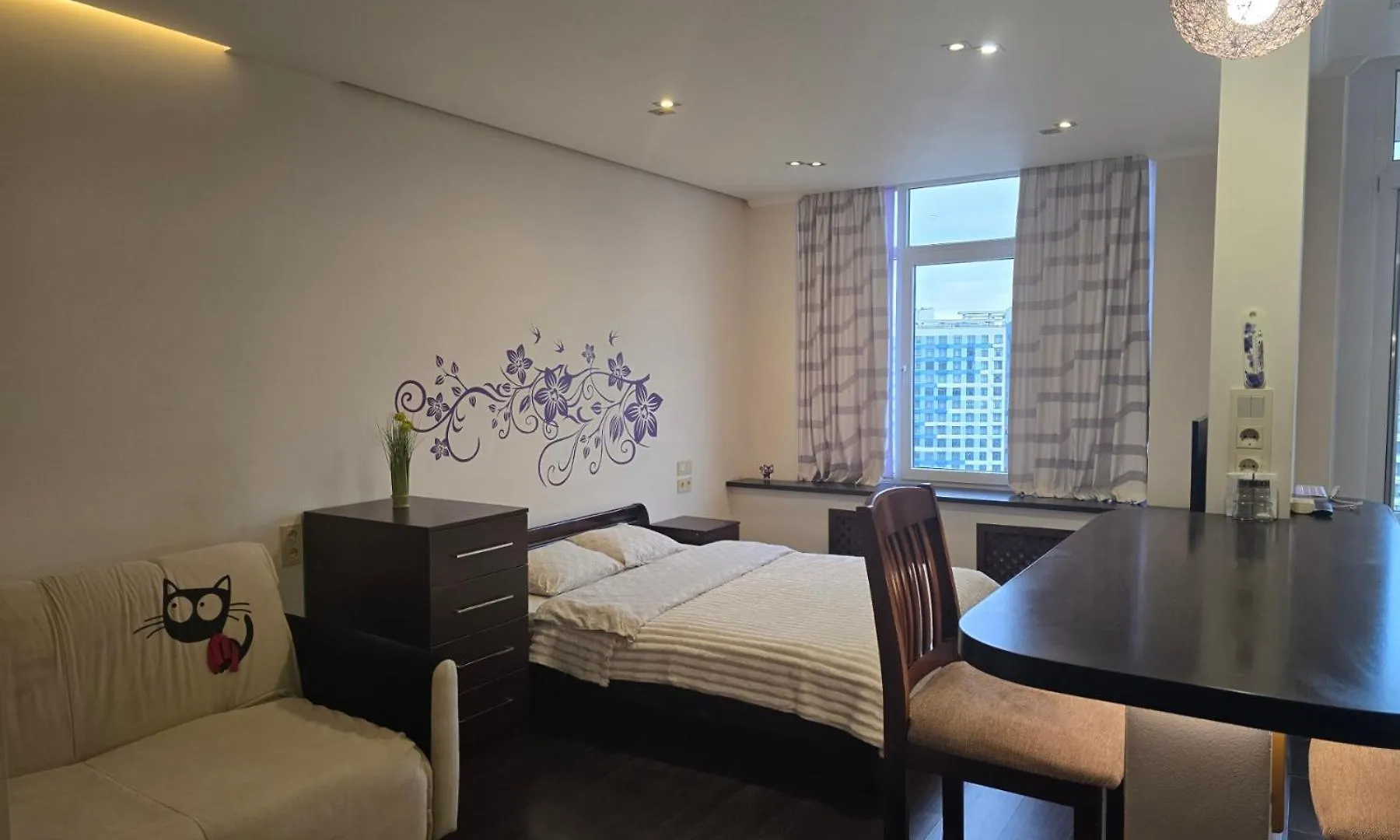 Видові 1К-2К Апартаменти 11,15, 23 Поверхи Kyiv Apartment